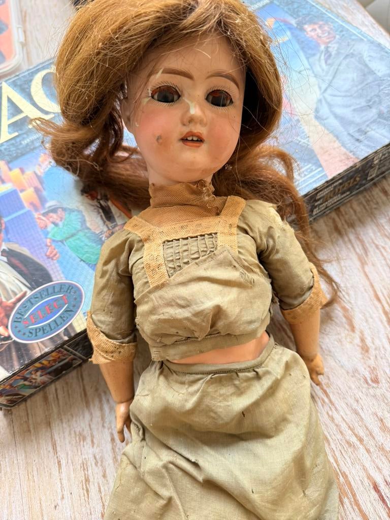 Antieke pop 1909, Ophalen of Verzenden