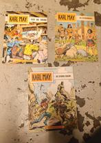 3x zeer nette vintage stripboeken: Karl May, Meerdere stripboeken, Ophalen of Verzenden, Zo goed als nieuw