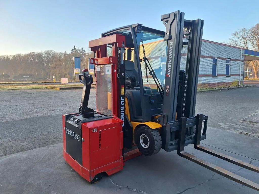 Loc Sterke 3200 kg Stapelaar met 152 uurtjes! (0017), Zakelijke goederen, Machines en Bouw | Heftrucks en Intern transport, Elektrisch
