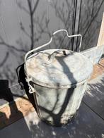 Zinken emmer, Ophalen, Zo goed als nieuw, Kunststof