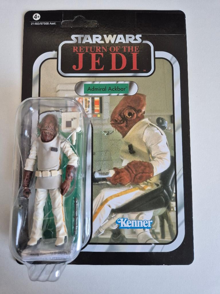 Star Wars Vintage Collection VC22 Admiral Ackbar 2010 unpunc, Verzamelen, Star Wars, Ophalen of Verzenden, Nieuw, Actiefiguurtje