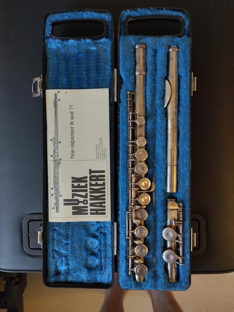 Yamaha YFL-211S Dwarsfluit - Made in Japan, Muziek en Instrumenten, Blaasinstrumenten | Dwarsfluiten en Piccolo's, Ophalen of Verzenden