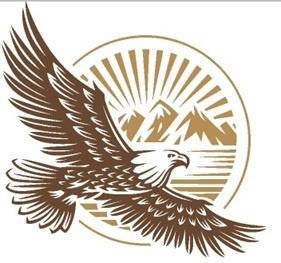 Camper caravan bus sticker eagle mountains, Caravans en Kamperen, Camper-accessoires, The River House, Info@theriverhouse.nl, Nieuw