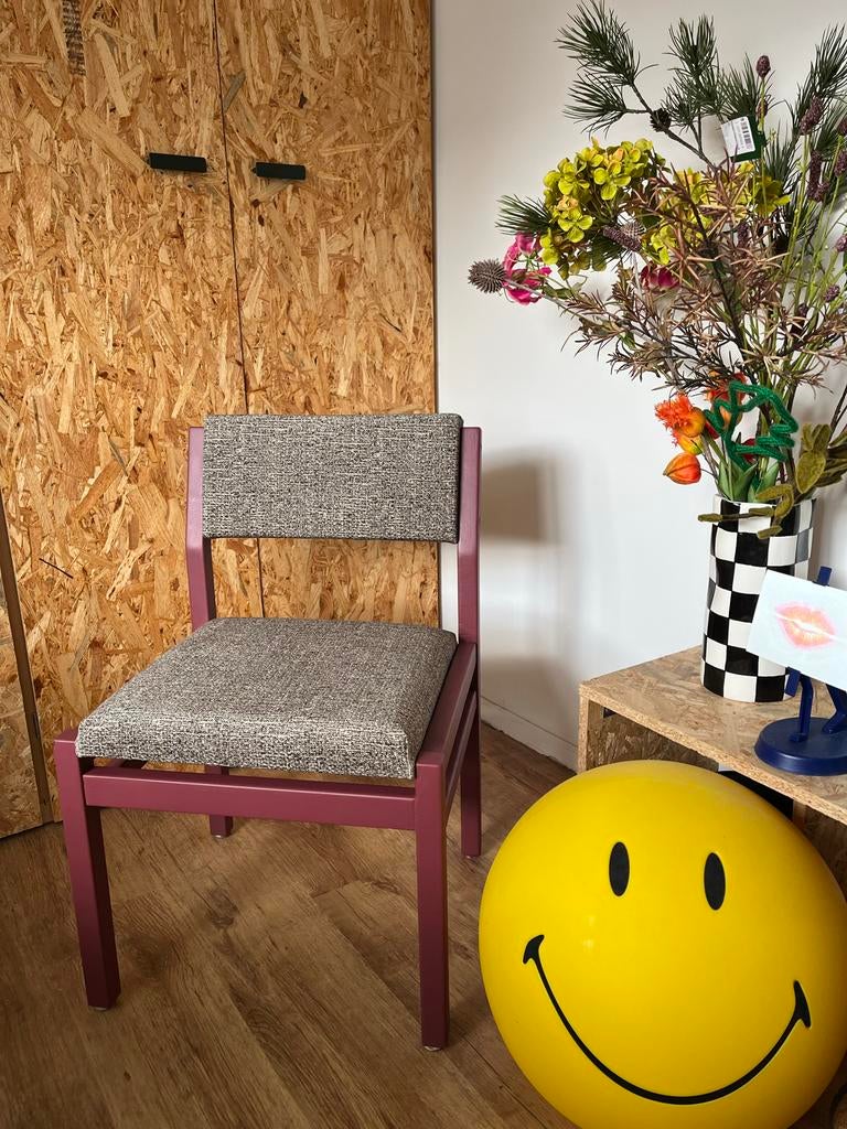 Vintage Pastoe stoel, opnieuw bekleed, Ophalen, Gebruikt, Overige kleuren, Vintage modern
