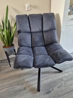 Fauteuil Daan blauw, Huis en Inrichting, Fauteuils, Ophalen, Zo goed als nieuw, 75 tot 100 cm, 50 tot 75 cm