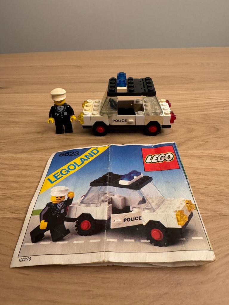 LEGO set 6623 Police Car, Gebruikt, Lego, Ophalen of Verzenden, LEGOLAND