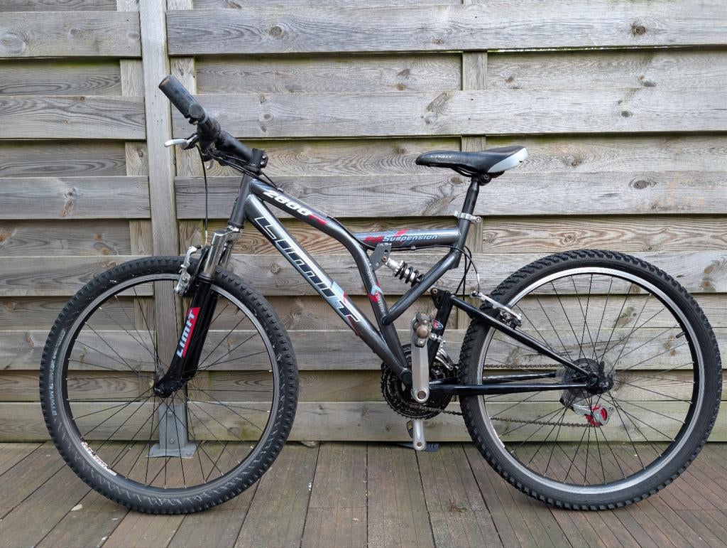 Limit 2600 26 inch full suspension mountainbike (fully), Gebruikt, 49 tot 53 cm, Ophalen, Overige merken