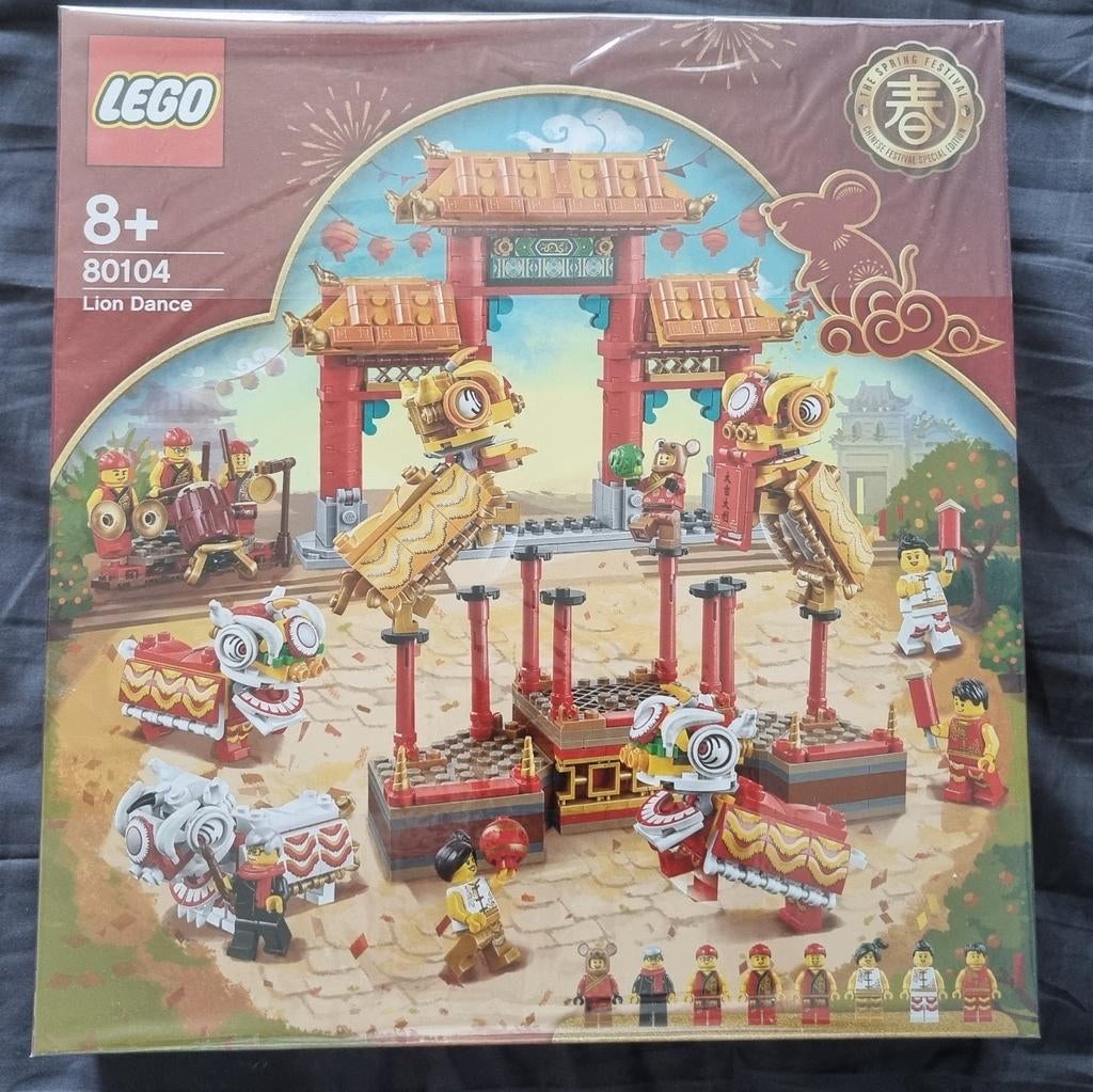 Lego 80104 Leeuwendans, Ophalen, Overige thema's, Lego, Nieuw