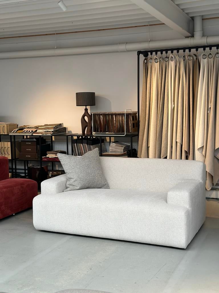 Love seat in teddy stof, Ophalen, 100 tot 125 cm, 150 tot 200 cm, Stof