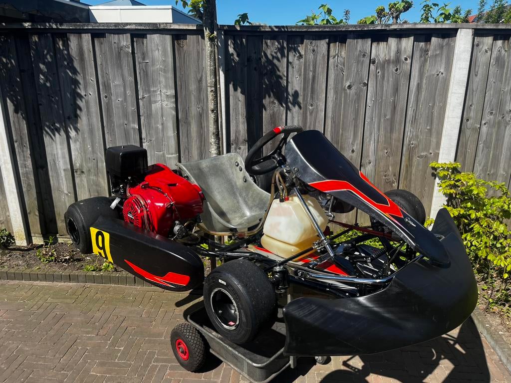 Rosso korsa Honda 340/390, Sport en Fitness, Karting, Ophalen, Gebruikt, Kart