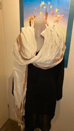 Nieuw linnen gestreepte sjaal merk Gustav, Kleding | Dames, Mutsen, Sjaals en Handschoenen, Ophalen of Verzenden, Nieuw, Pashmina