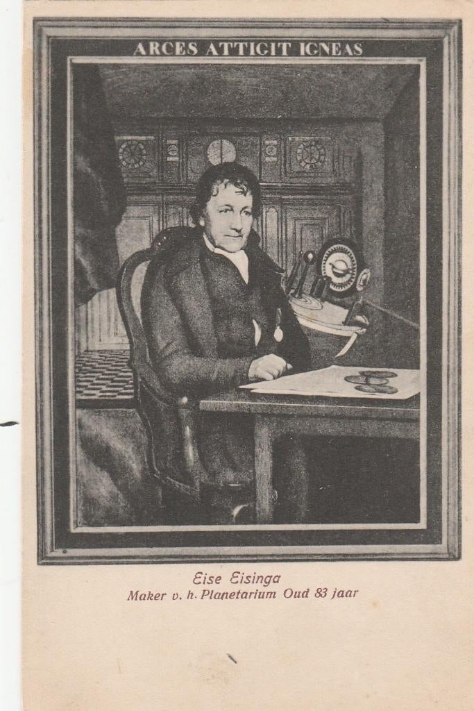 franeker- eise eisinga, maker planetarium, Ophalen of Verzenden, Friesland