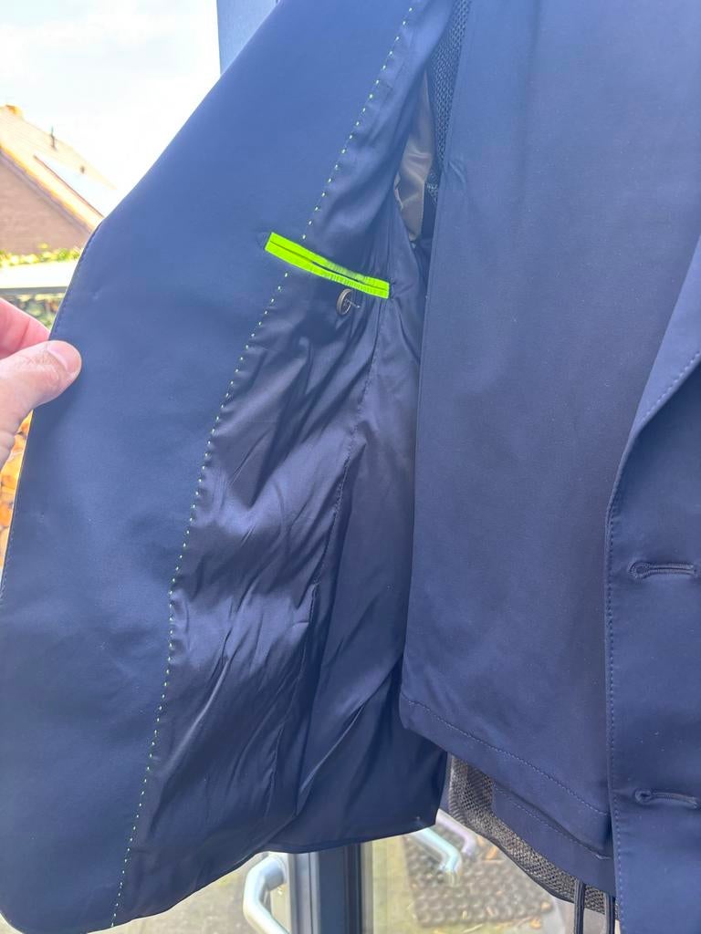 Benvenuto pak, donkerblauw, maat 46, Kleding | Heren, Kostuums en Colberts, Ophalen of Verzenden, Gedragen, Maat 46 (S) of kleiner