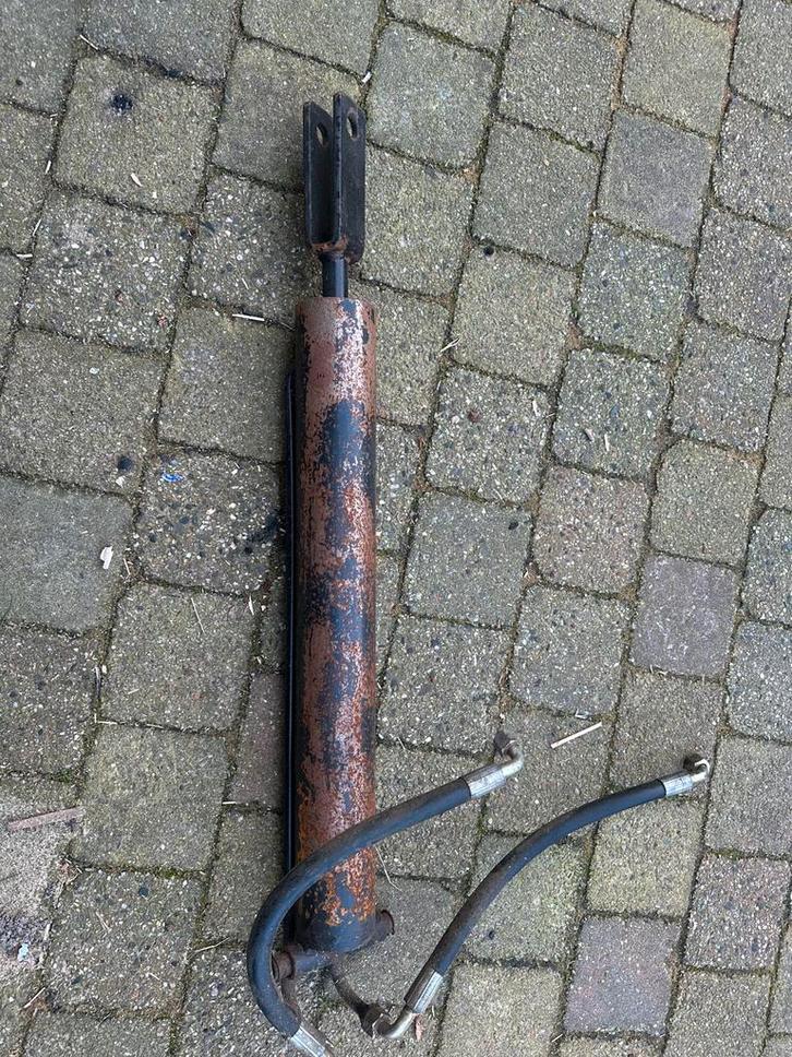 Hydrauliek cilinder 62 cm, 8 cm doorsnee, 25mm pen, Tuin en Terras, Kloofmachines, Gebruikt, Staand, Ophalen of Verzenden