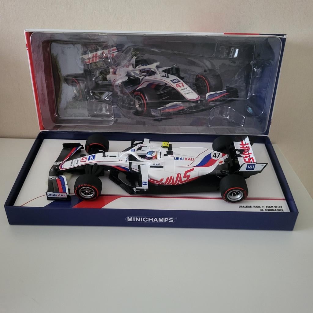 Mick Schumacher Haas F1 Team GP Zandvoort '21 1:18 LE 291pcs, Ophalen of Verzenden, Nieuw, MiniChamps