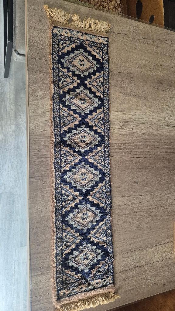 handgeknoopt Perzische loper (4), Minder dan 50 cm, Gebruikt, 50 tot 100 cm, Ophalen of Verzenden