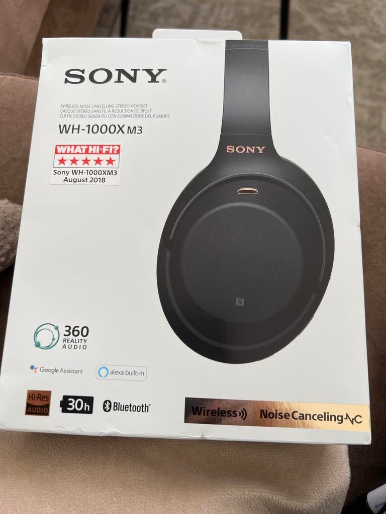 Sony WH-1000XM3 koptelefoon, Audio, Tv en Foto, Koptelefoons, Ophalen, Gebruikt, Over oor (circumaural), Sony