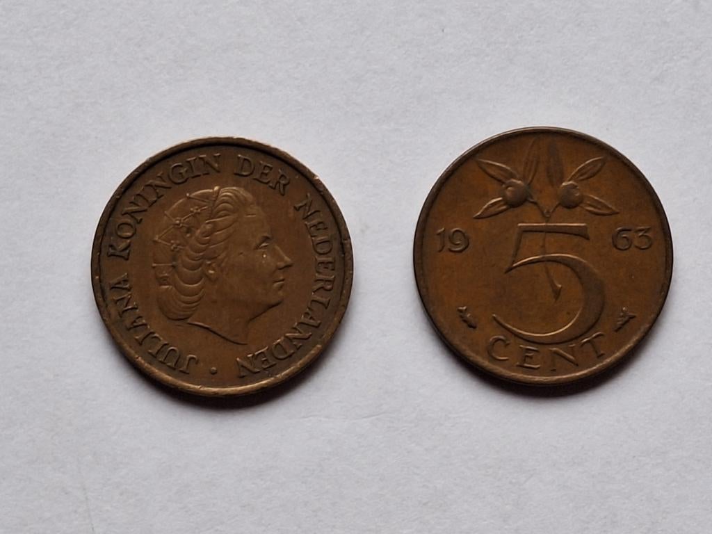 Stuivers 1960-1969, Ophalen of Verzenden, Overige landen