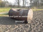 Oud ijzer en metalen gevraagd - gratis ophaaldienst, Doe-het-zelf en Verbouw, Metalen, Ophalen of Verzenden, Zo goed als nieuw