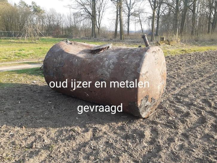 Oud ijzer en metalen gevraagd - gratis ophaaldienst, Doe-het-zelf en Verbouw, Metalen, Zo goed als nieuw, Ophalen of Verzenden