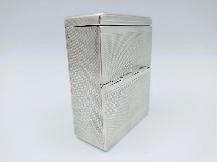 Zilveren sigarettendoosje, N.S. Gotlieb, gratis verzending!, Antiek en Kunst, Antiek | Goud en Zilver, Zilver, Verzenden