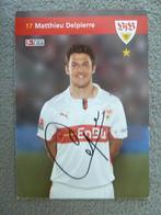 Spelerskaart. Mathieu.Delpierre. VFB Stuttgart. 2008/2009, Ophalen of Verzenden, Zo goed als nieuw, Buitenlandse clubs, Spelerskaart