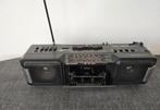 Sharp WQ-282H Stereo Twin Casette!, Gebruikt, Ophalen of Verzenden, Radio