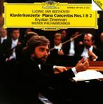BEETHOVEN Piano concertos nos. 1 & 2 CD ZIMERMAN DG, Cd's en Dvd's, Ophalen of Verzenden, Classicisme, Gebruikt, Orkest of Ballet