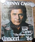 Johnny Cash vintage poster, Ophalen of Verzenden, Gebruikt, Poster, Artwork of Schilderij