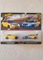 Hot Wheels Premium Honda Civic Type R 2-Pack, Hobby en Vrije tijd, Modelauto's | Overige schalen, Ophalen of Verzenden, Nieuw
