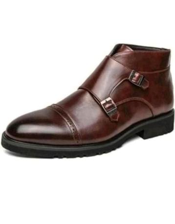 Nieuwe pu leren heren schoenen maat 47. Binnenzool 30 cm. beschikbaar voor biedingen