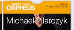 2 kaarten tickets vanavond michael pylarzyck 1e rang !!, Twee personen, Overige soorten