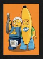 Ansichtkaart Lego Legopoppetjes Banaan., Ophalen of Verzenden, 1980 tot heden, Ongelopen, Kinderen