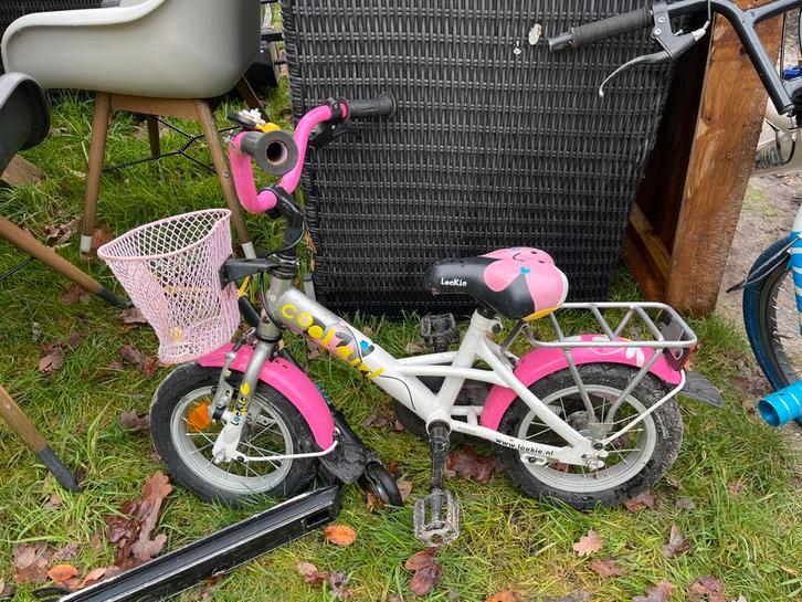 Leuk 12 inch kinderfietsje, Fietsen en Brommers, Fietsen | Meisjes, Gebruikt, 14 inch of minder, Handrem, Ophalen