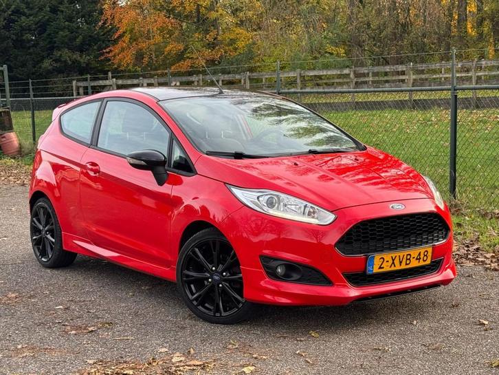 Ford Fiesta 1.0 EcoBoost Red/Black Edition /Navi/Airco/, Auto's, Ford, Bedrijf, Te koop, Fiësta, ABS, Airbags, Airconditioning