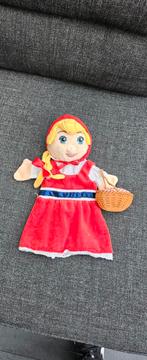 Efteling Roodkapje Handpop, Kinderen en Baby's, Speelgoed | Knuffels en Pluche, Ophalen of Verzenden, Gebruikt, Overige typen