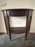 Klassiek houten gangtafel, Huis en Inrichting, Tafels | Sidetables, Ophalen, Gebruikt, 50 tot 100 cm, 25 tot 50 cm