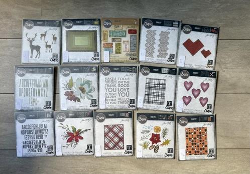 Tim Holtz Thinlits Sizzix snijmallen, Hobby en Vrije tijd, Scrapbooking, Zo goed als nieuw, Frame of Mal, Sizzix, Ophalen of Verzenden