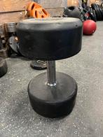 1 x 32 kg rubberen dumbell gewicht, Sport en Fitness, Fitnessmaterialen, Dumbbell, Gebruikt, Rubberen, 1 x 32 kg