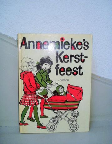 Annemieke's kerstfeest - J. Visser - 1976 - 46 pag - 5/7 jr beschikbaar voor biedingen