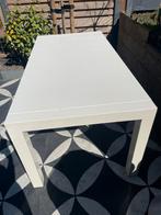 Eettafel - wit, Ophalen, Gebruikt, 200 cm of meer, 50 tot 100 cm