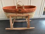 Mozesmand wieg palmblad schommelwieg incl. standaard, Kinderen en Baby's, Babywiegjes en Ledikanten, Ophalen of Verzenden, Zo goed als nieuw