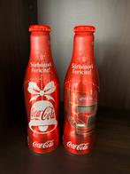 Coca Cola aluminium flesjes kerst Roemenie vol, Ophalen of Verzenden, Zo goed als nieuw, Verpakking