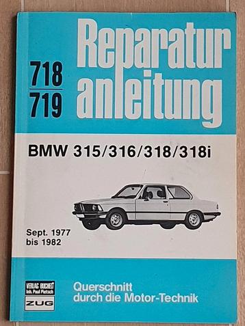 BMW 315/316/318/318i Reparatiehandleiding (Duits) beschikbaar voor biedingen