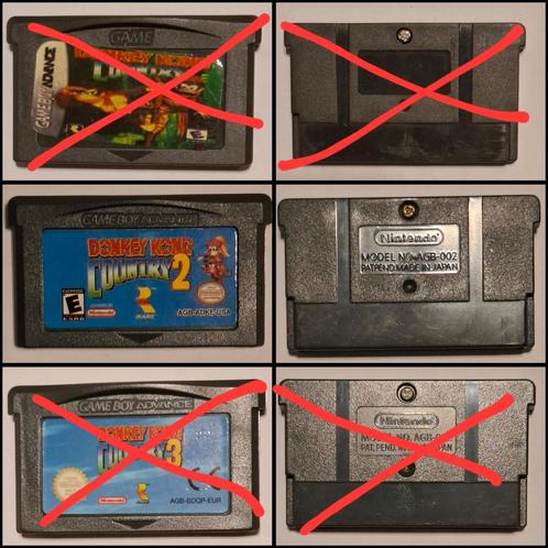 Donkey Kong Country 1 2 3 Nintendo Gameboy Advance SP DS, Spelcomputers en Games, Games | Nintendo Game Boy, Zo goed als nieuw