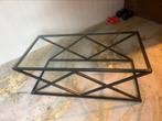 Salon tafel, Huis en Inrichting, Tafels | Salontafels, 100 tot 150 cm, Zo goed als nieuw, Minder dan 50 cm, Rechthoekig