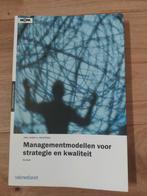 Managementmodellen voor strategie en kwaliteit, Ophalen of Verzenden, Gelezen, Management, Drs. Marc A. Muntinga