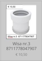 Wisa nr.3 8711778047907, Ophalen of Verzenden, Nieuw, Toilet
