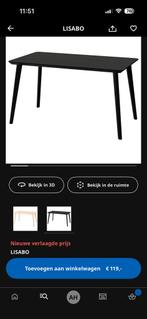 Eettafel Lisabo, Huis en Inrichting, Ophalen of Verzenden, Zo goed als nieuw, Rechthoekig, 100 tot 150 cm