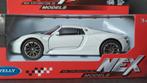 Porsche 918 Spyder Weiss 1:36 Welly Pol, Verzenden, Nieuw